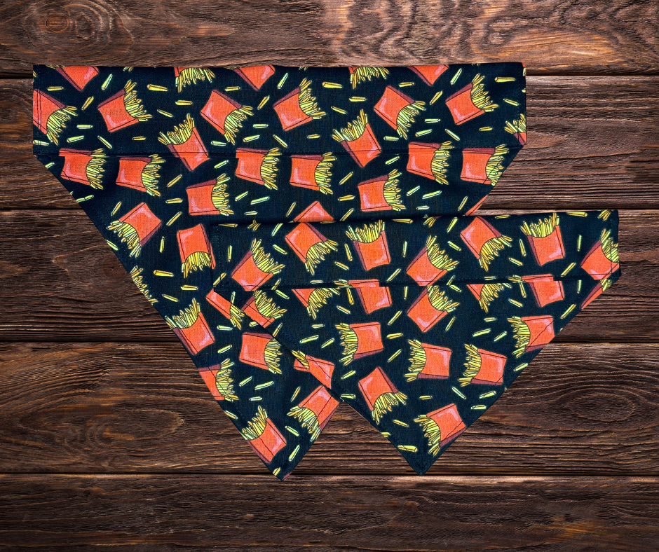Fries Dog Bandana