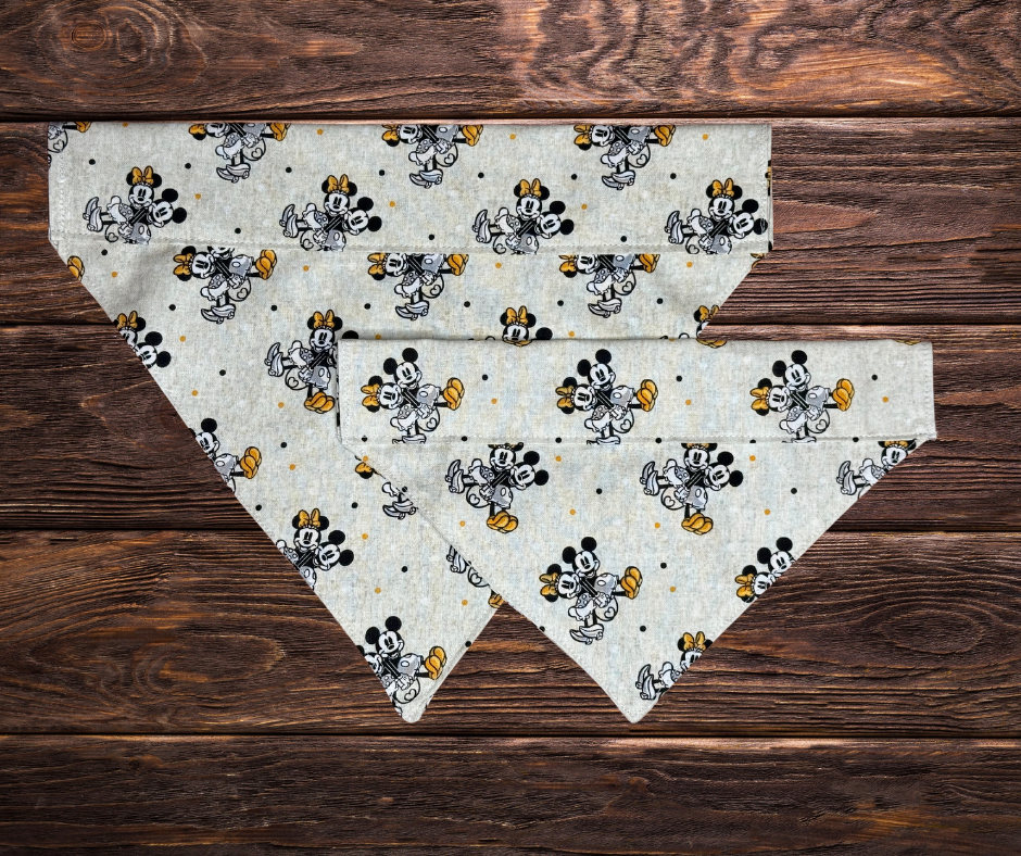 Mickey & Minnie Dog Bandana