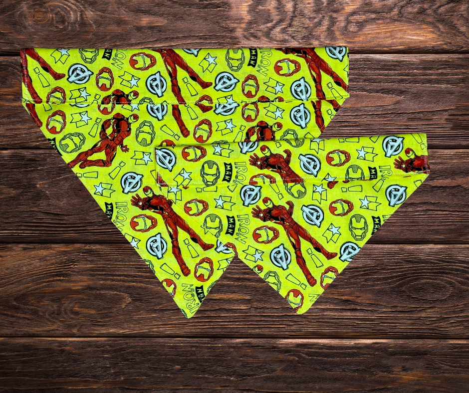 Iron Man Dog Bandana