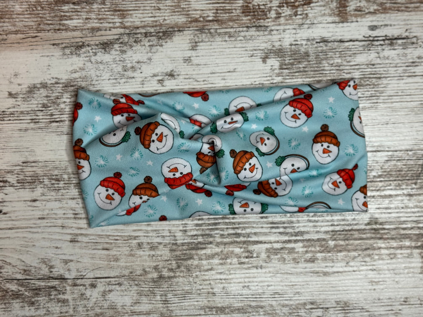 Winter Snowman Headband