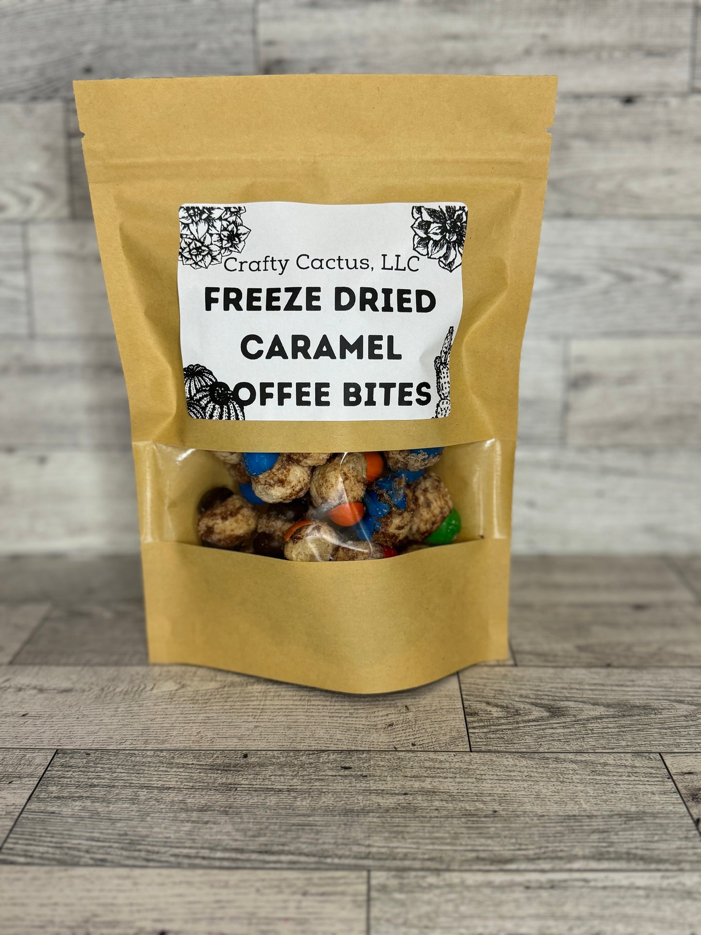 Freeze Dried Caramel Coffee Bites