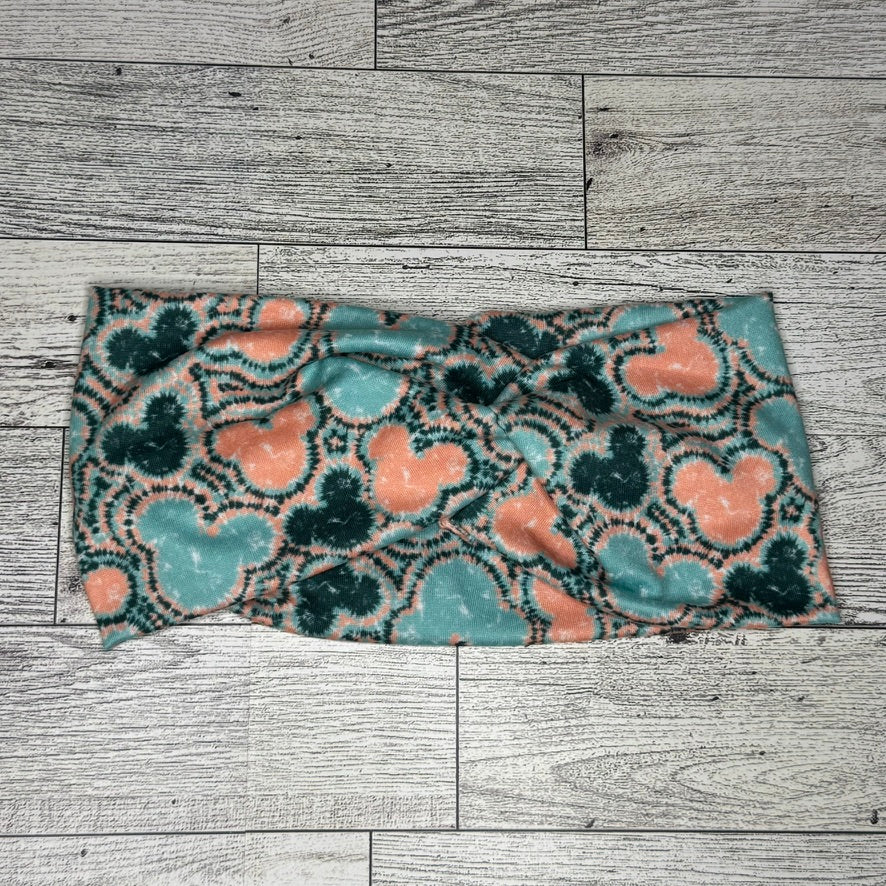 Mickey Tie Dye Headband
