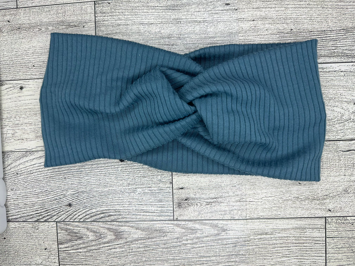 Blue Rib Headband