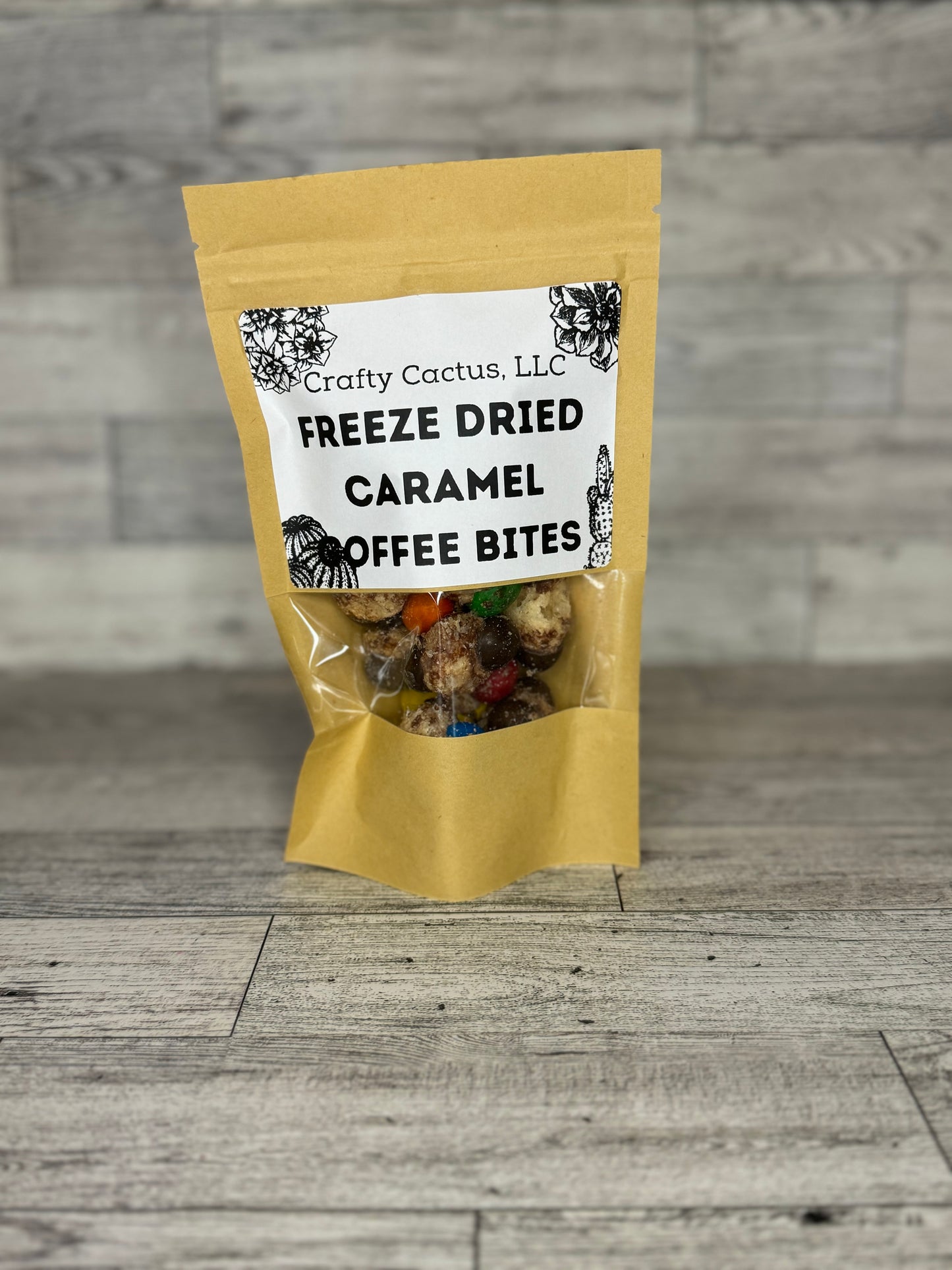 Freeze Dried Caramel Coffee Bites