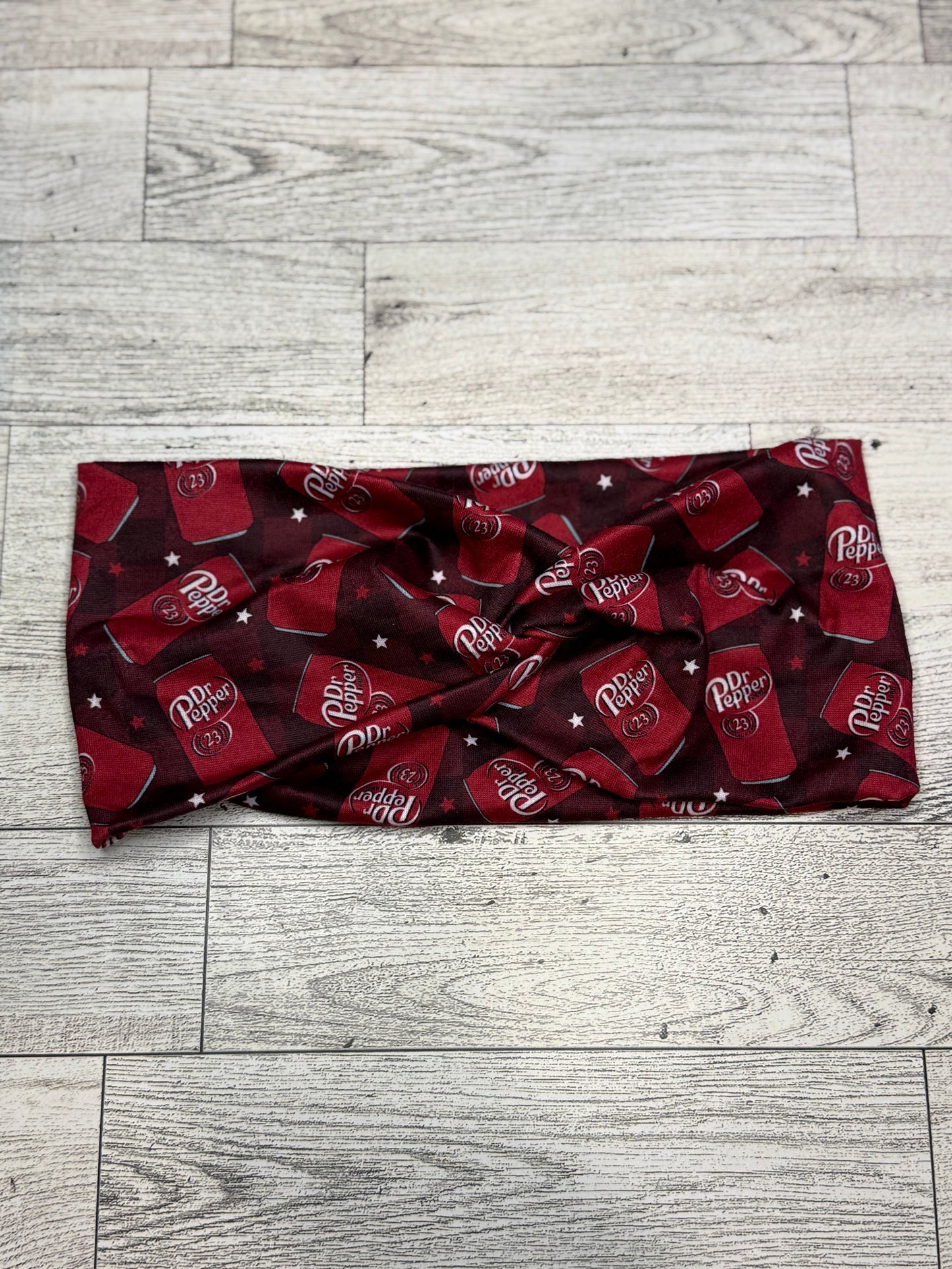 Dr Pepper Headband