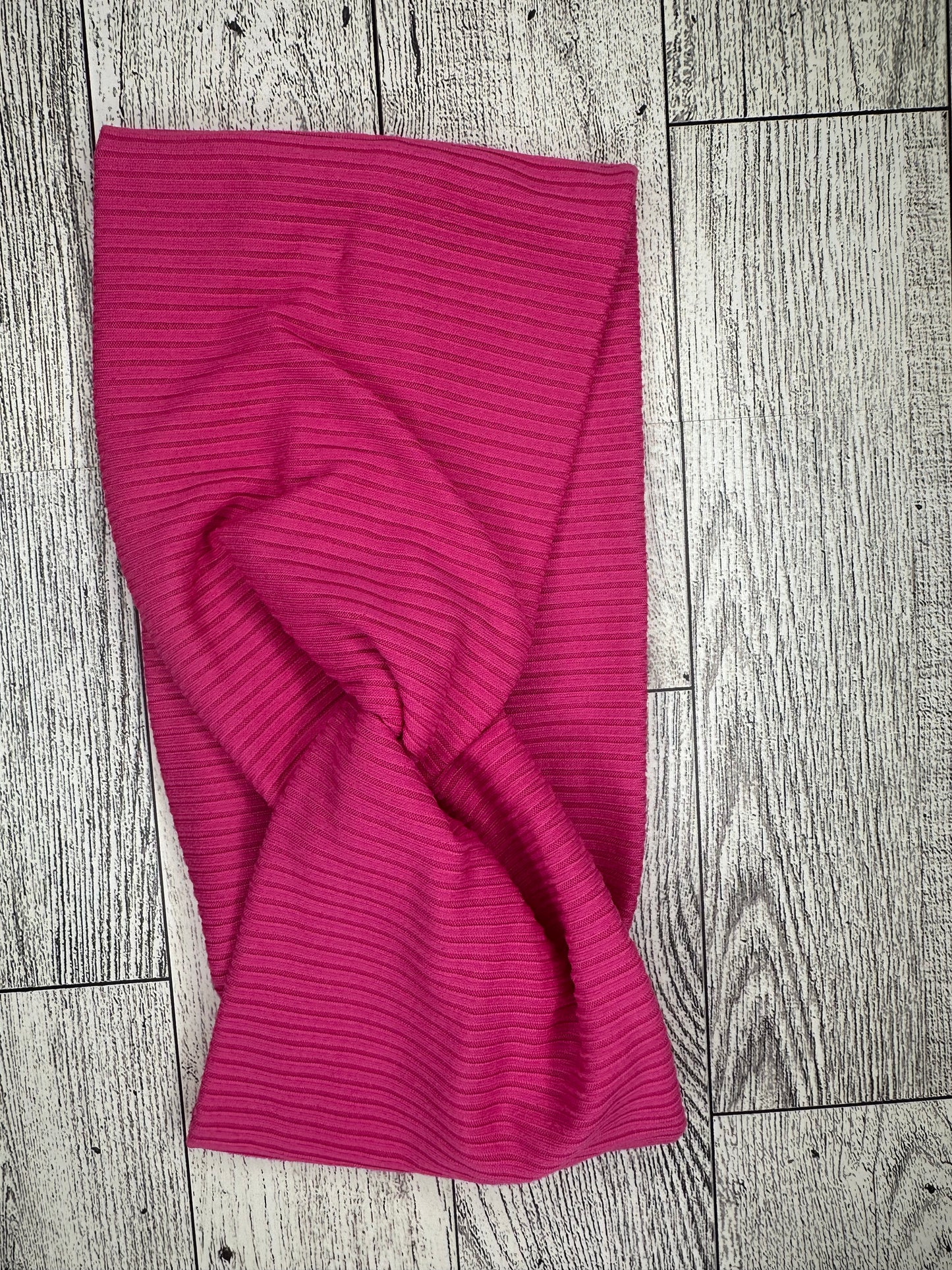 Hot Pink Rib Headband