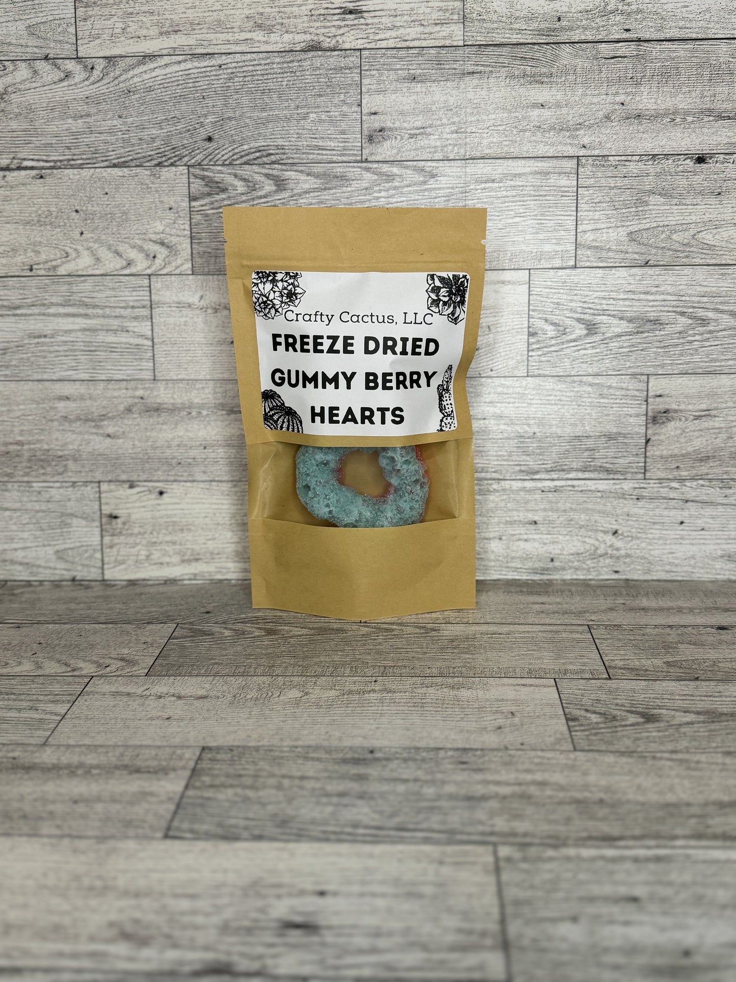 Freeze Dried Berry Hearts