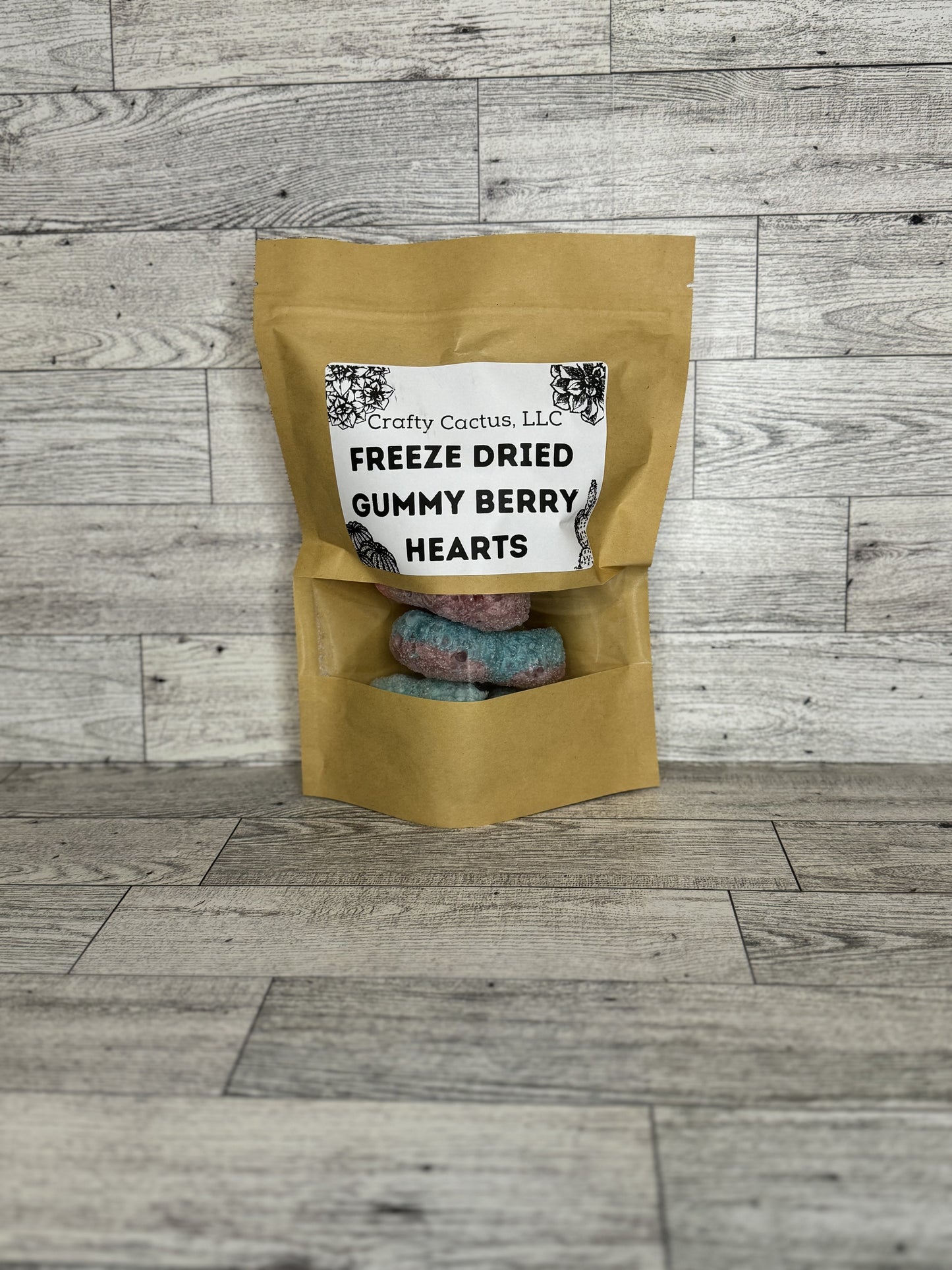 Freeze Dried Berry Hearts