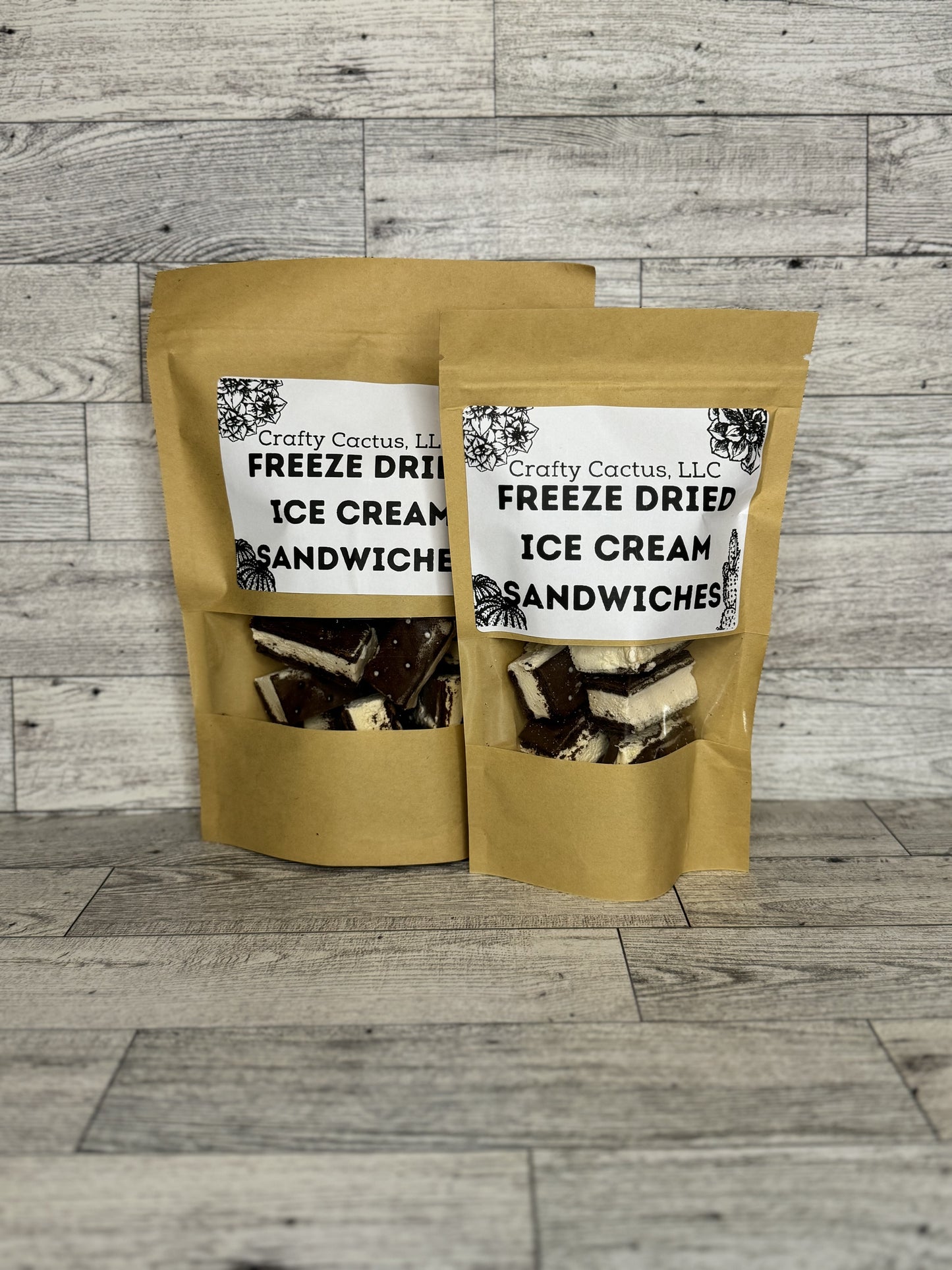Freeze Dried Ice Cream Sandwiches