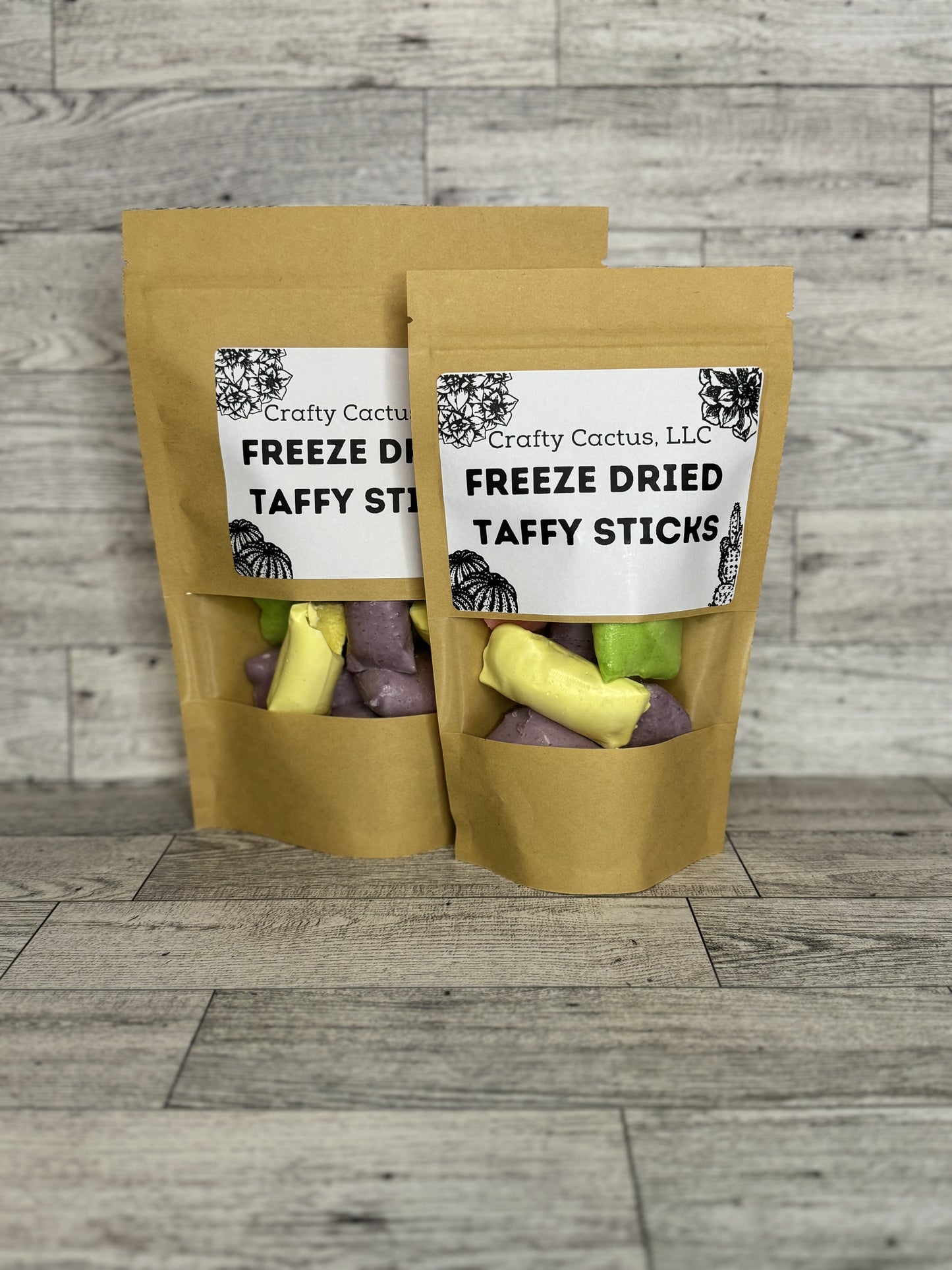 Freeze Dried Taffy Sticks