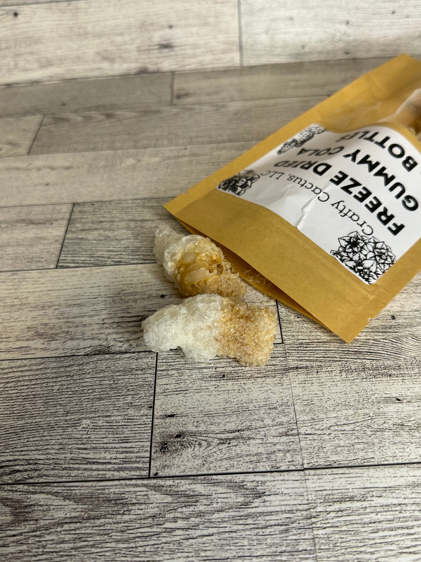 Freeze Dried Gummy Cola Bottles