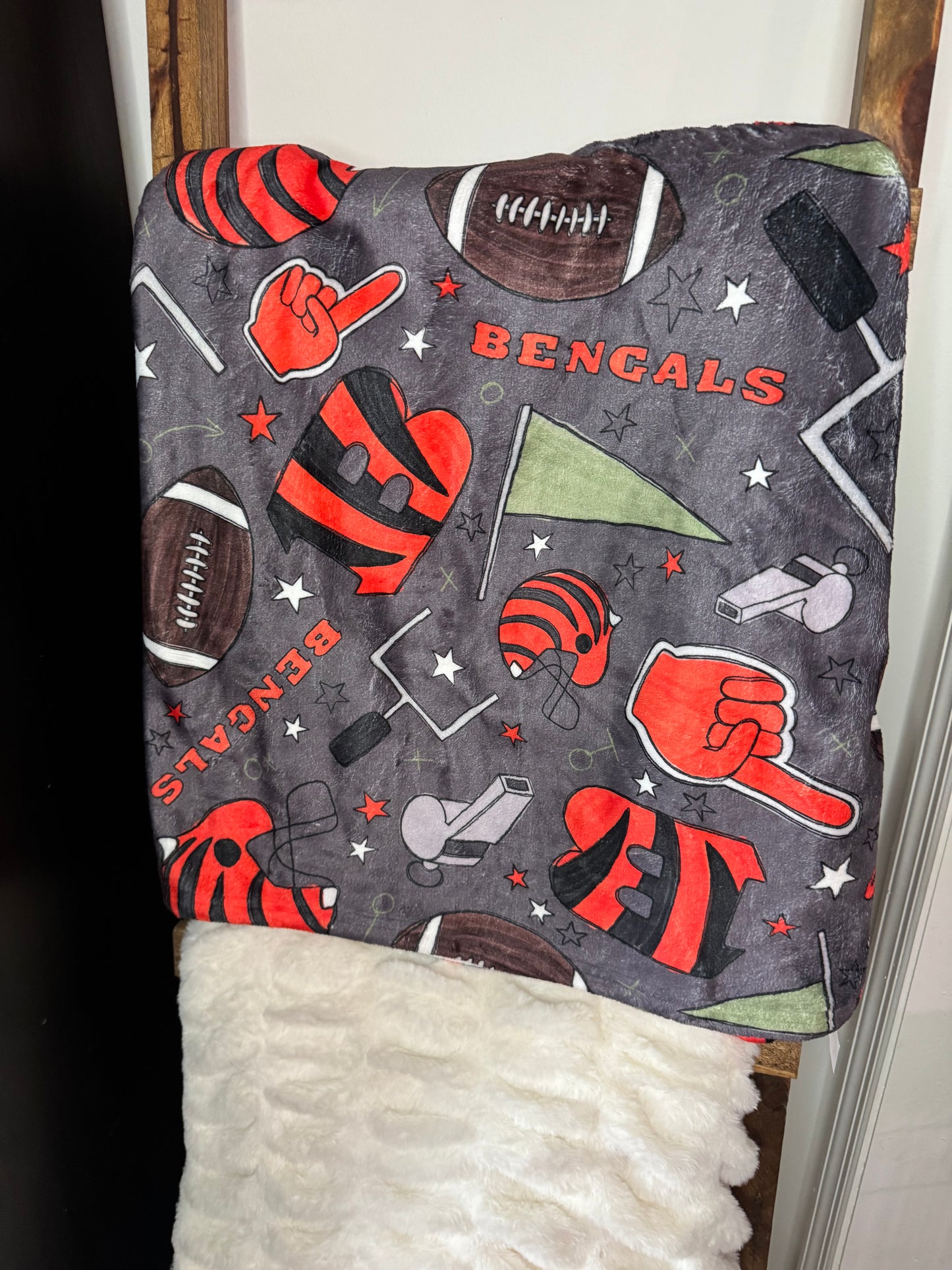 Bengals Plush Blanket