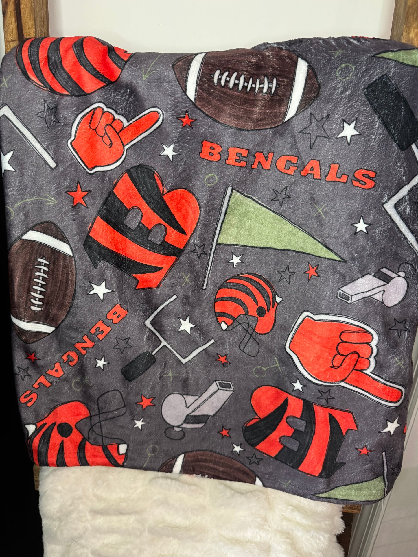 Bengals Plush Blanket
