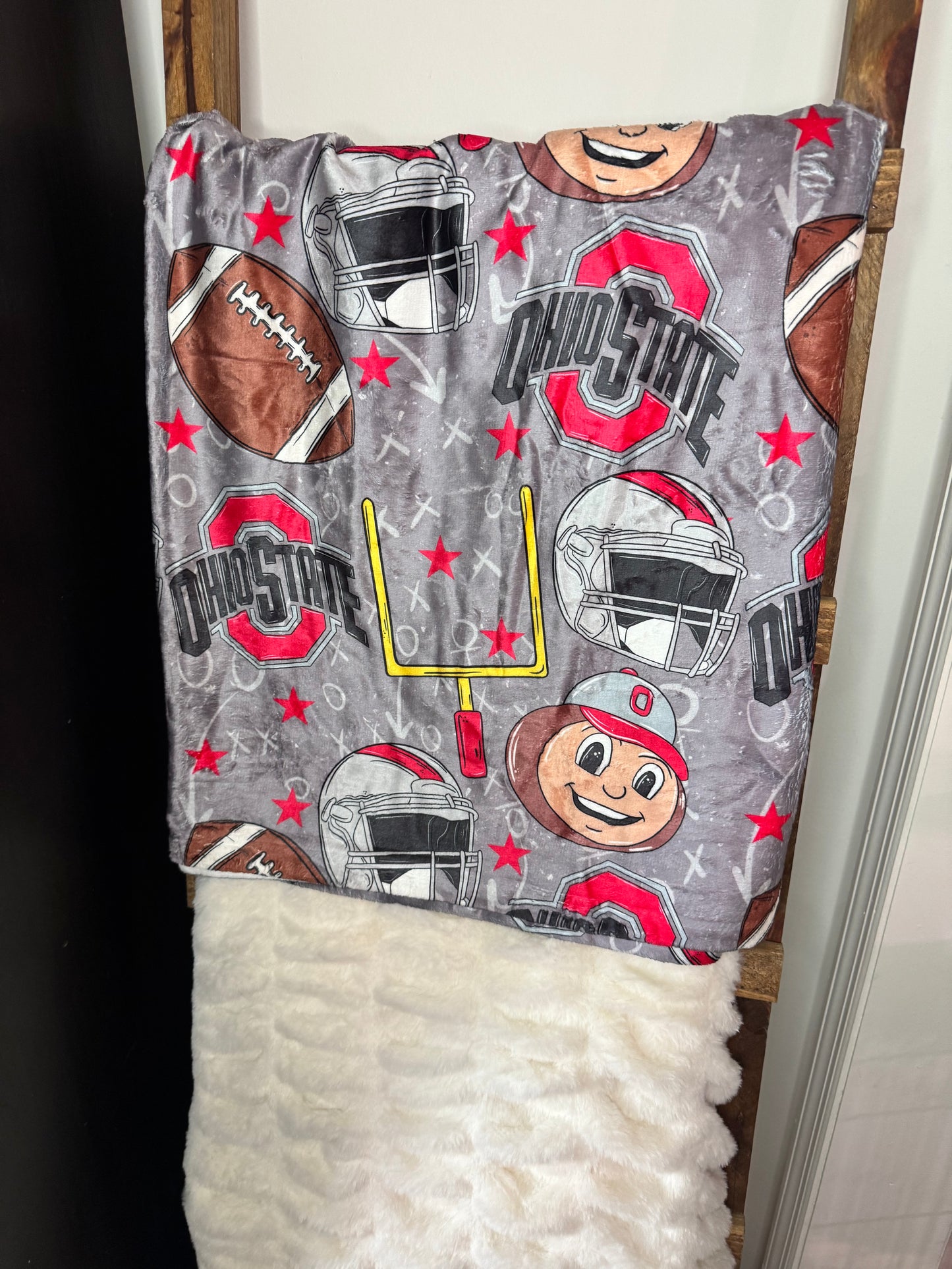 Ohio Plush Blanket