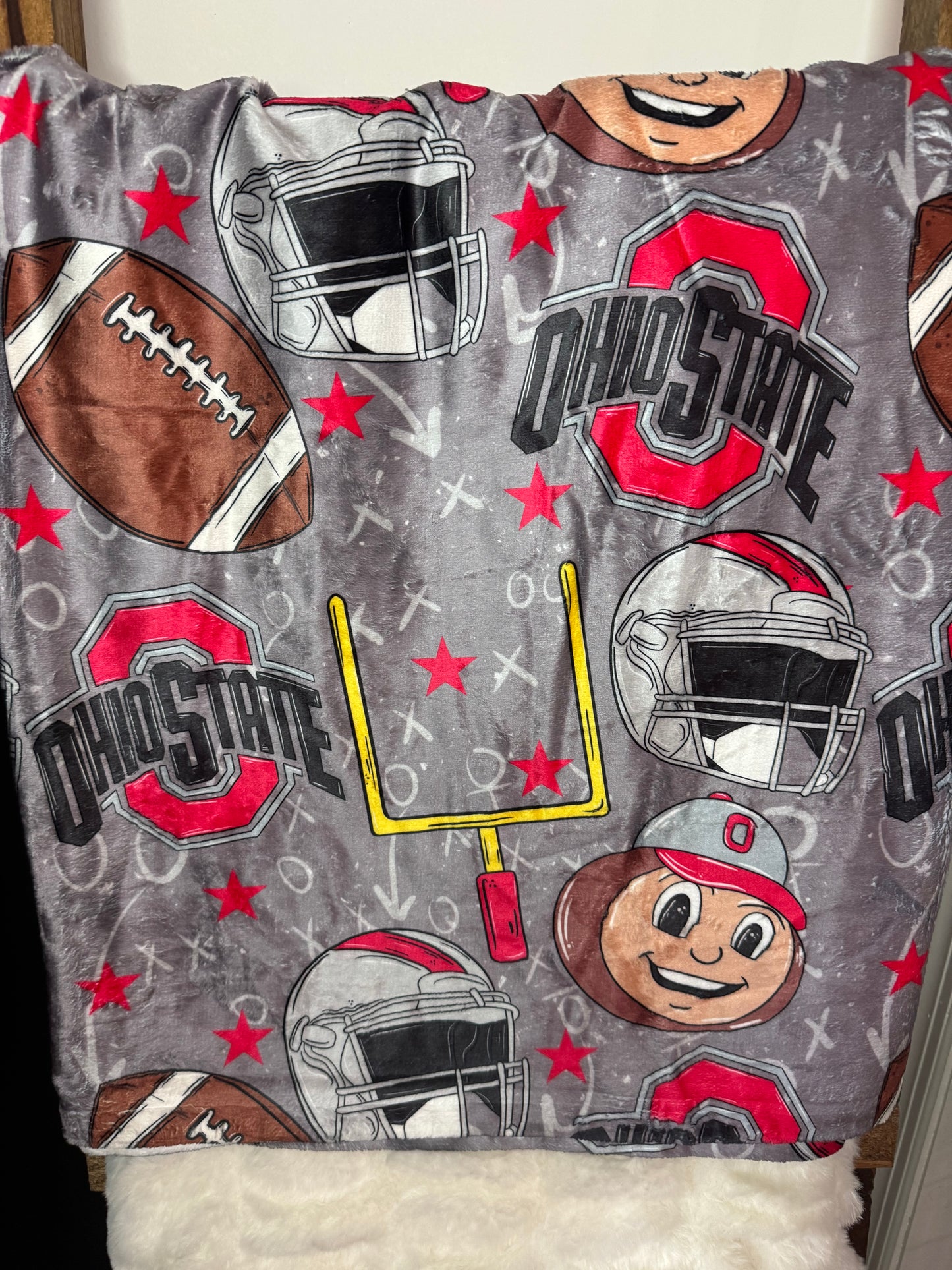 Ohio Plush Blanket