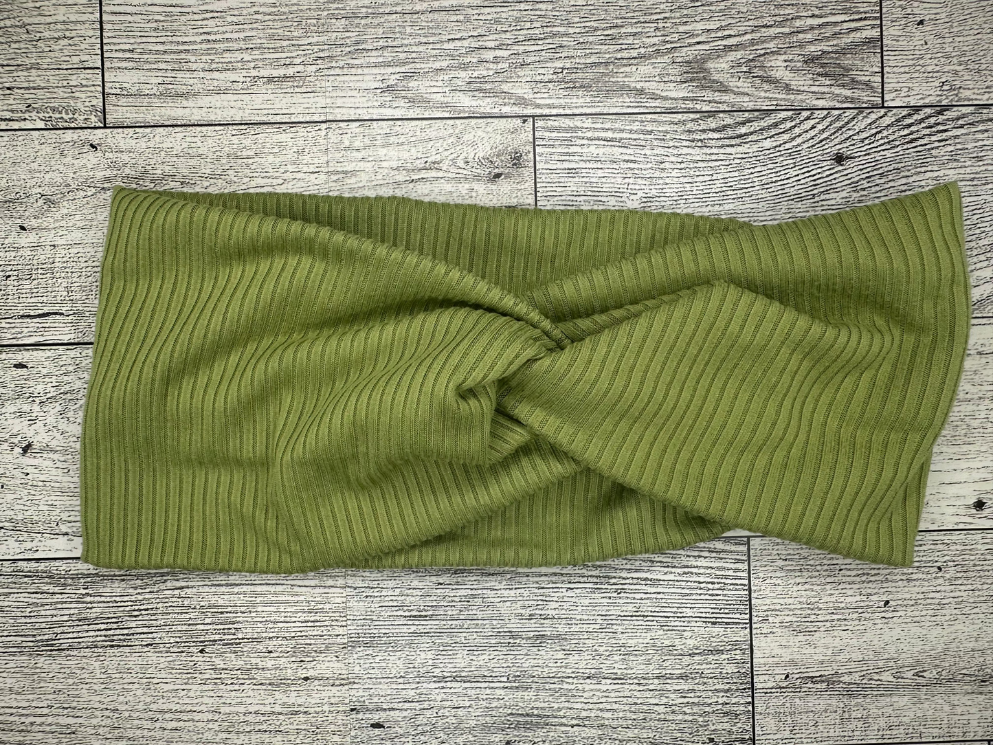 Olive Green Rib Headband