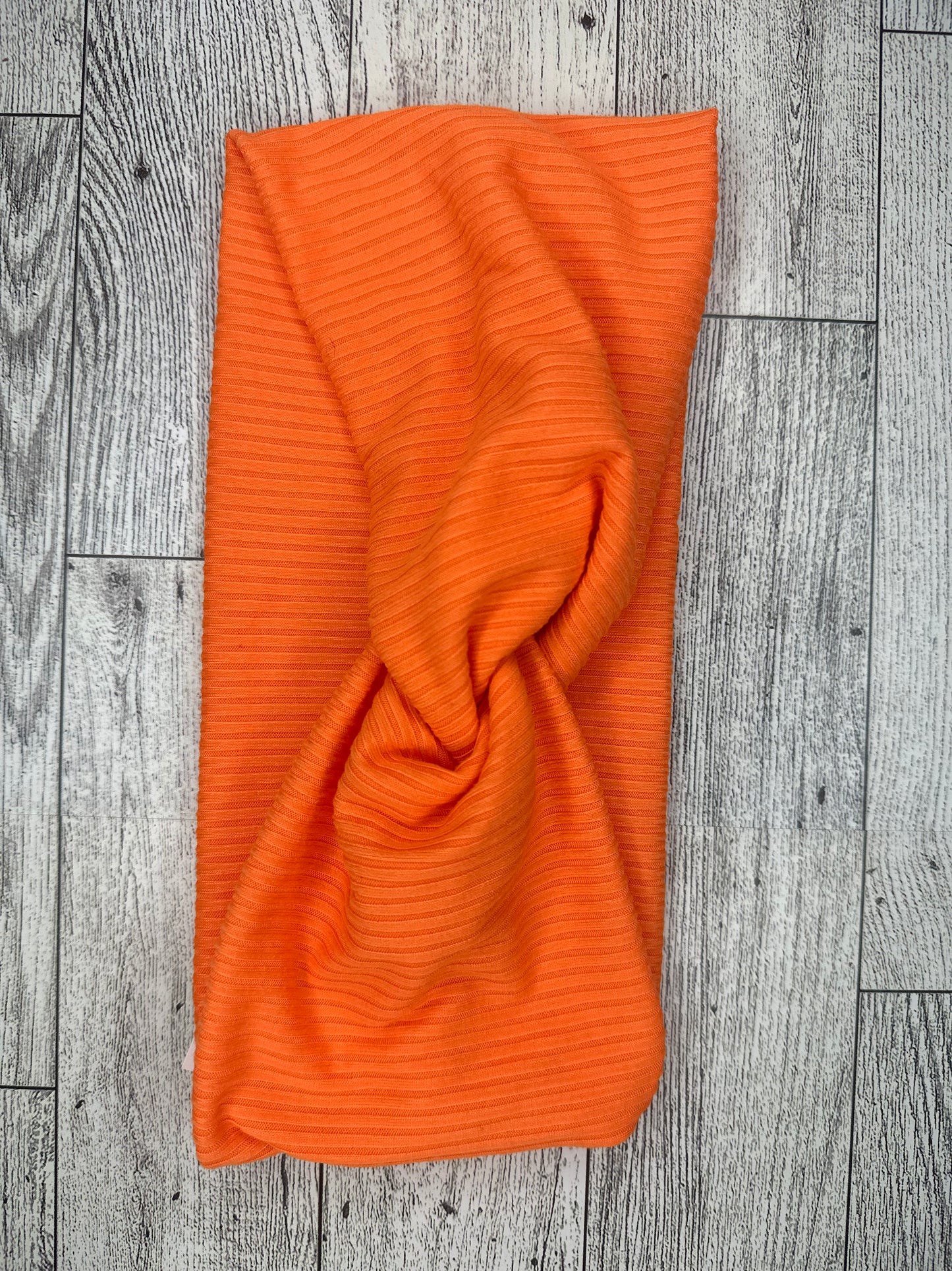 Orange Rib Headband