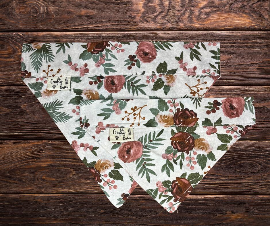 Rose Dog Bandana