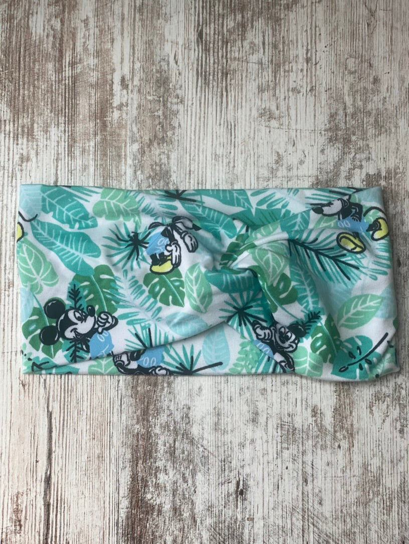 Palm Leaves Mickey Headband