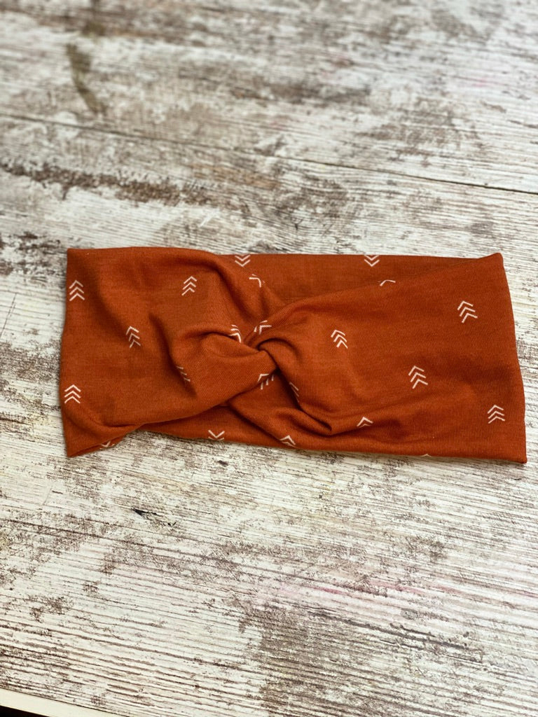 Rust Arrows Headband