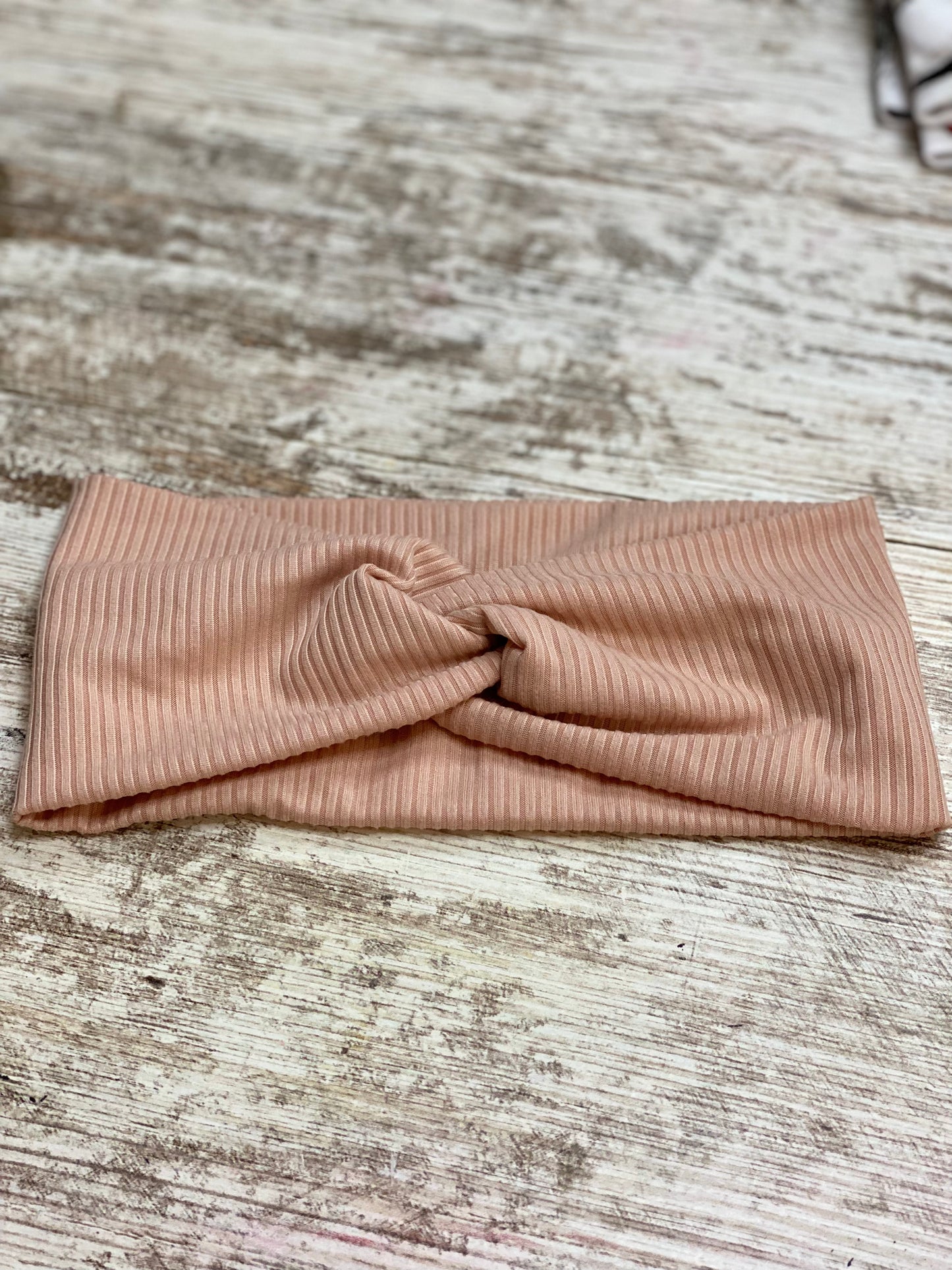 Pink Rib Headband