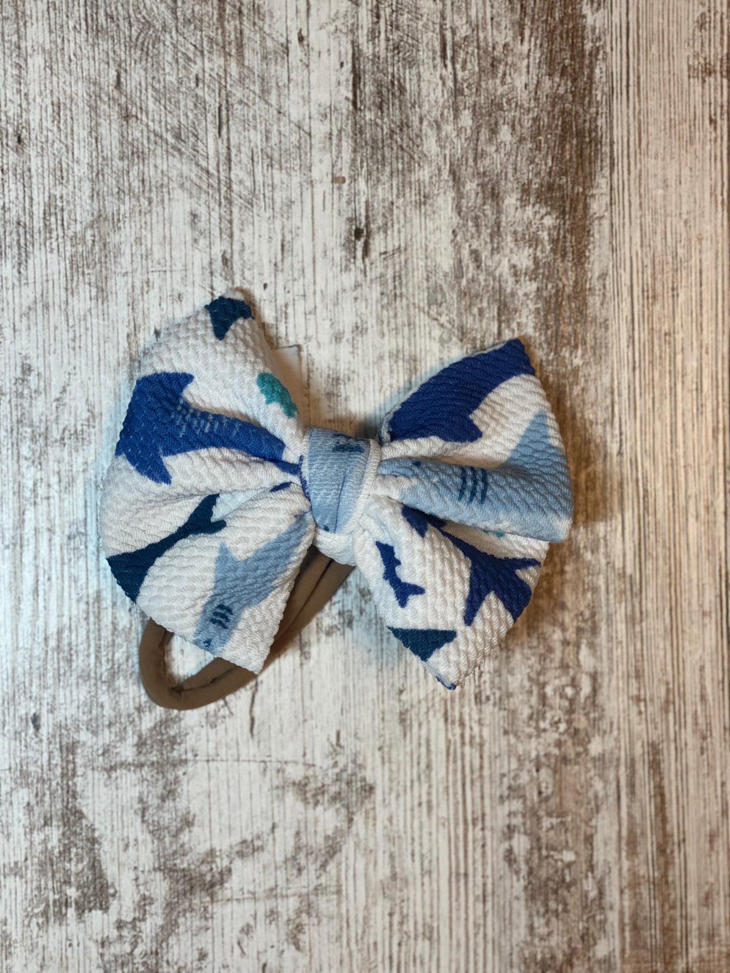 Shark Baby Bow