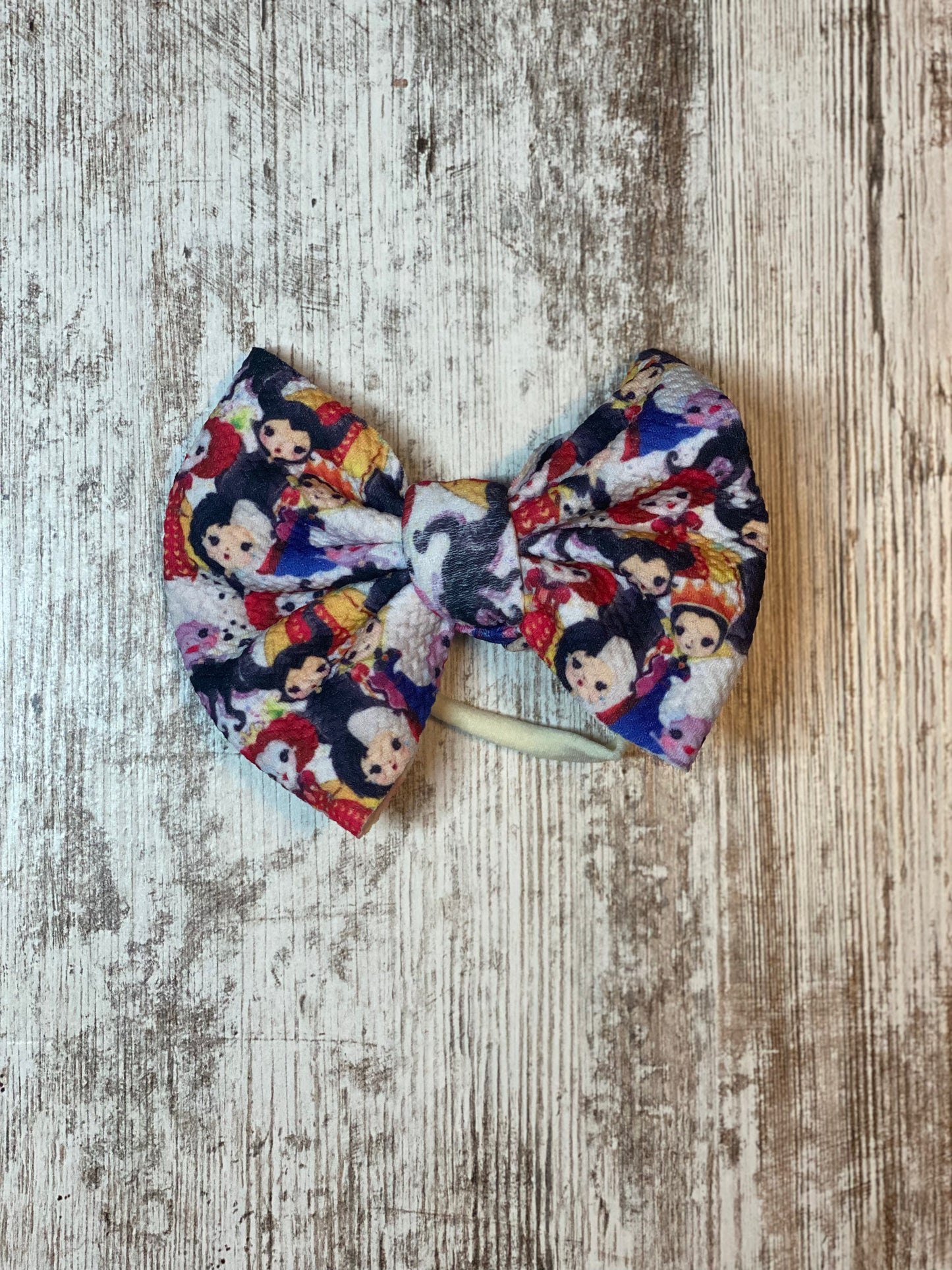 Villains Baby Bow