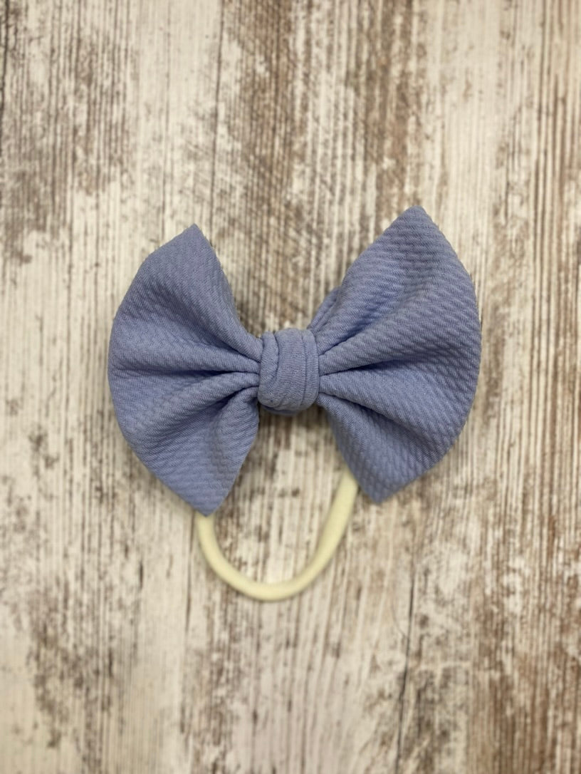 Periwinkle Baby Bow