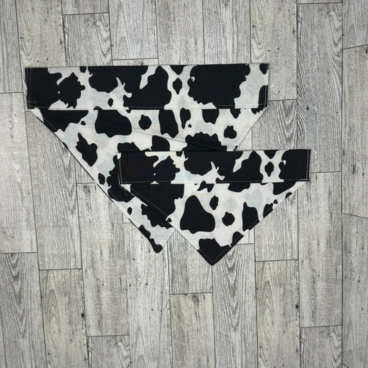 Cow Print Dog Bandana