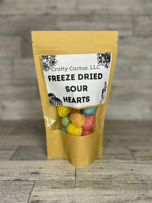 Freeze Dried Sour Hearts