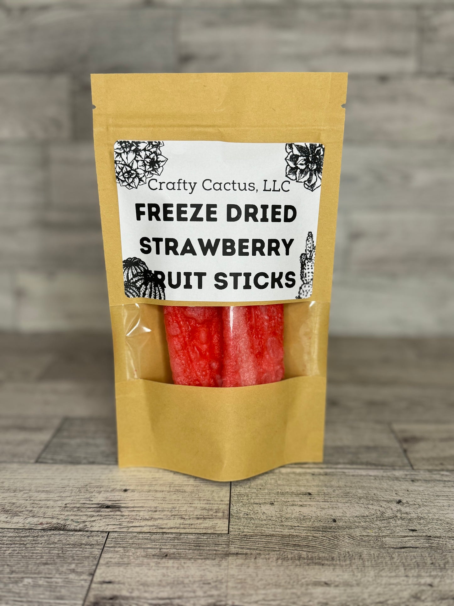 Freeze Dried Strawberry Fruit Sticks