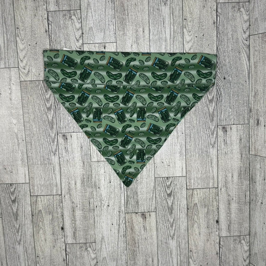 Dill Pickle Dog Bandana