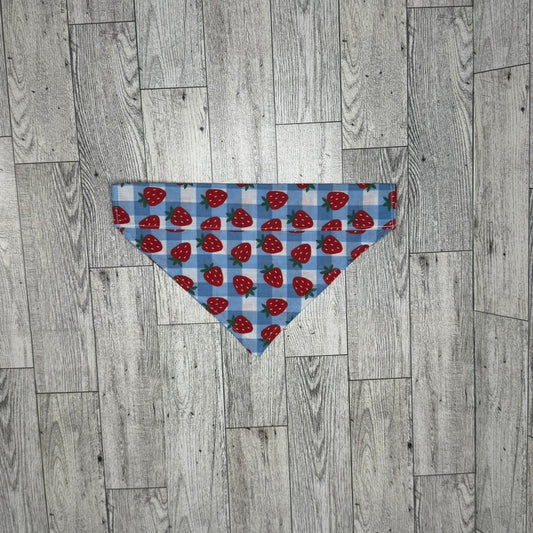 Strawberry Picnic Dog Bandana