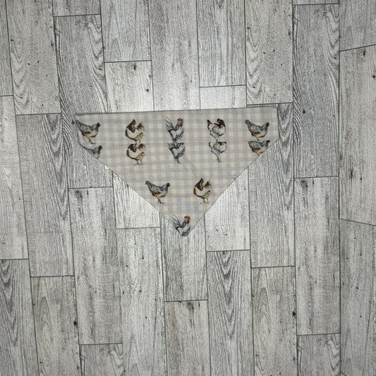 Rooster & Hen Dog Bandana