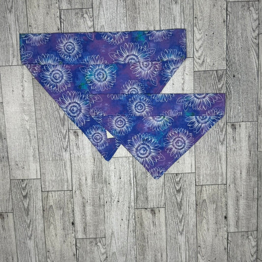 Cosmic Floral Dog Bandana