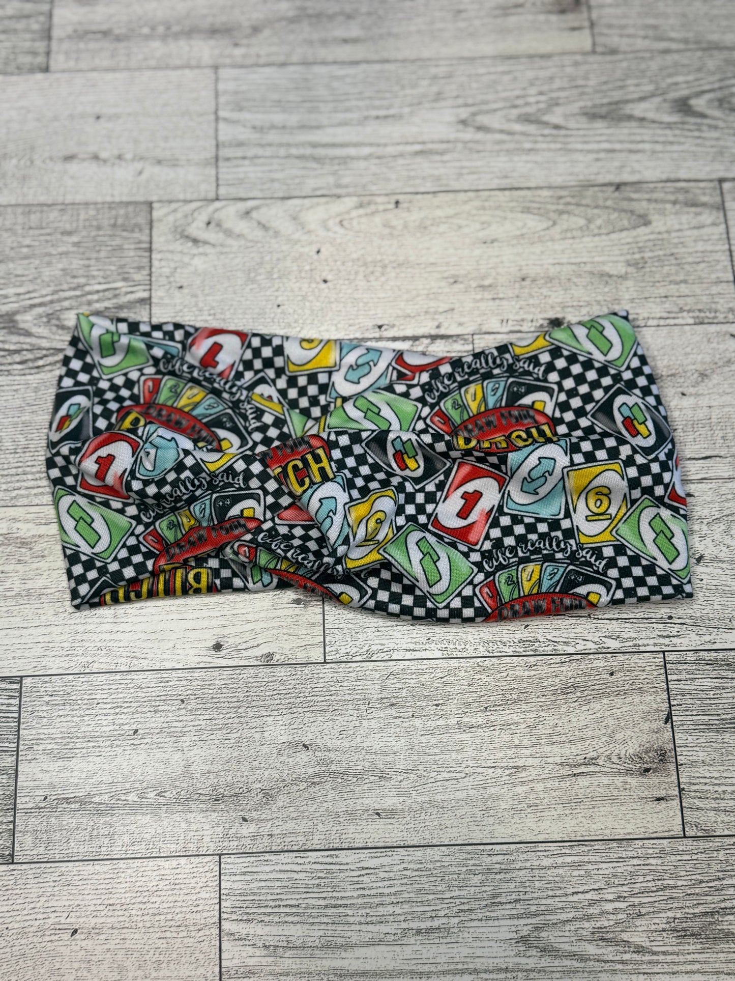 Draw Four Bitch Headband