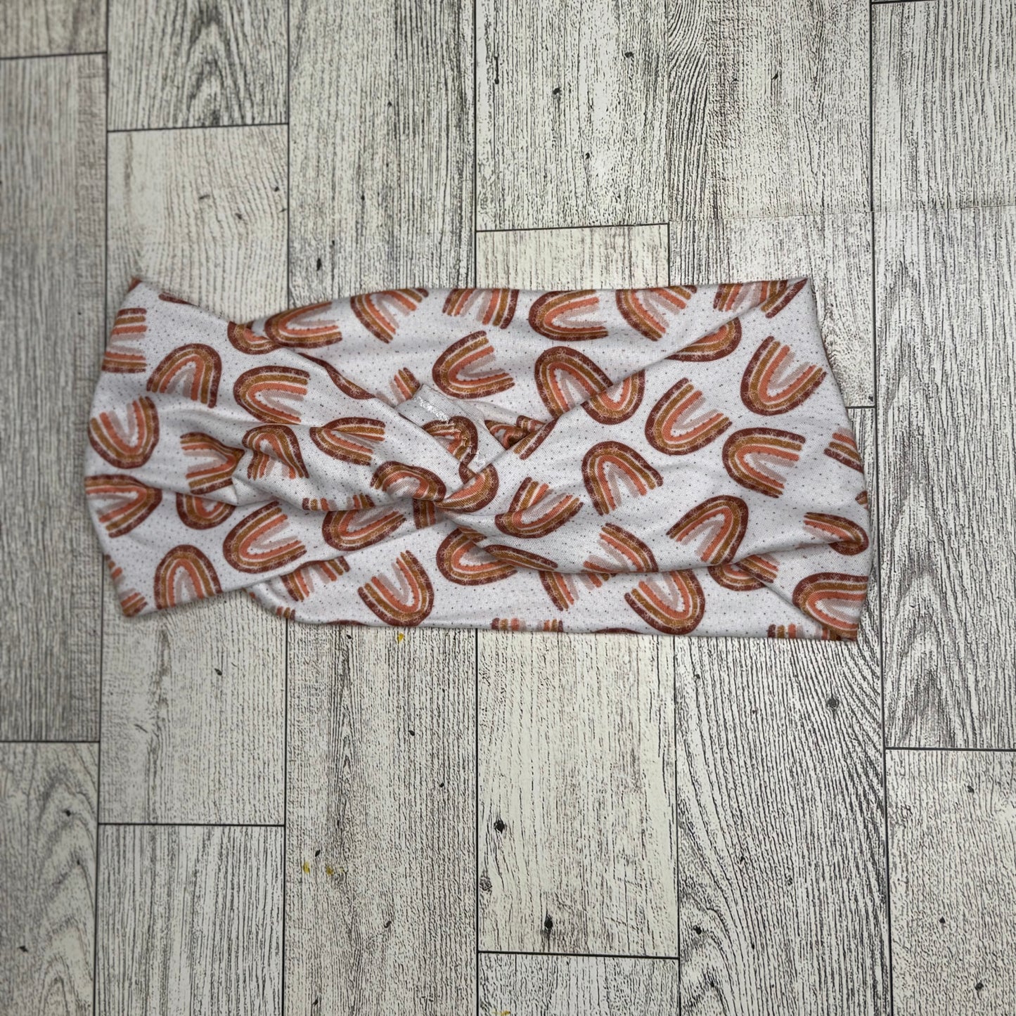 Rust Rainbow Headband