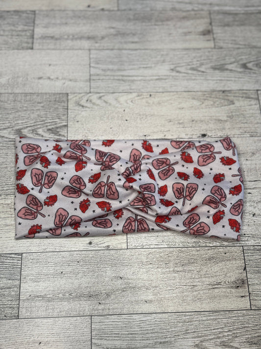 Heart & Lungs Headband