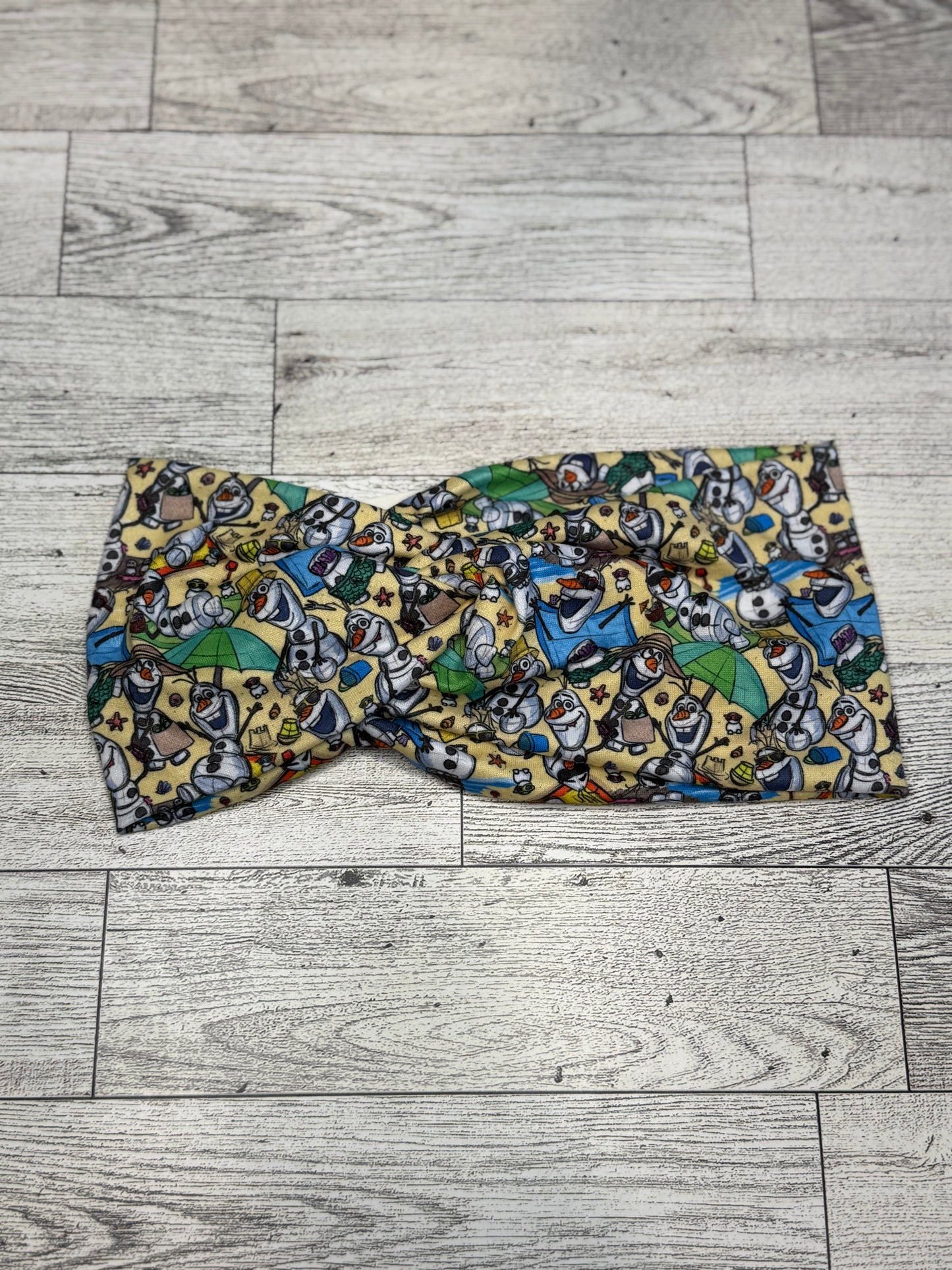 Beachy Snowman Headband