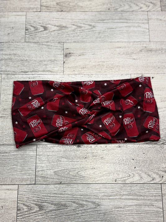 Dr Pepper Headband