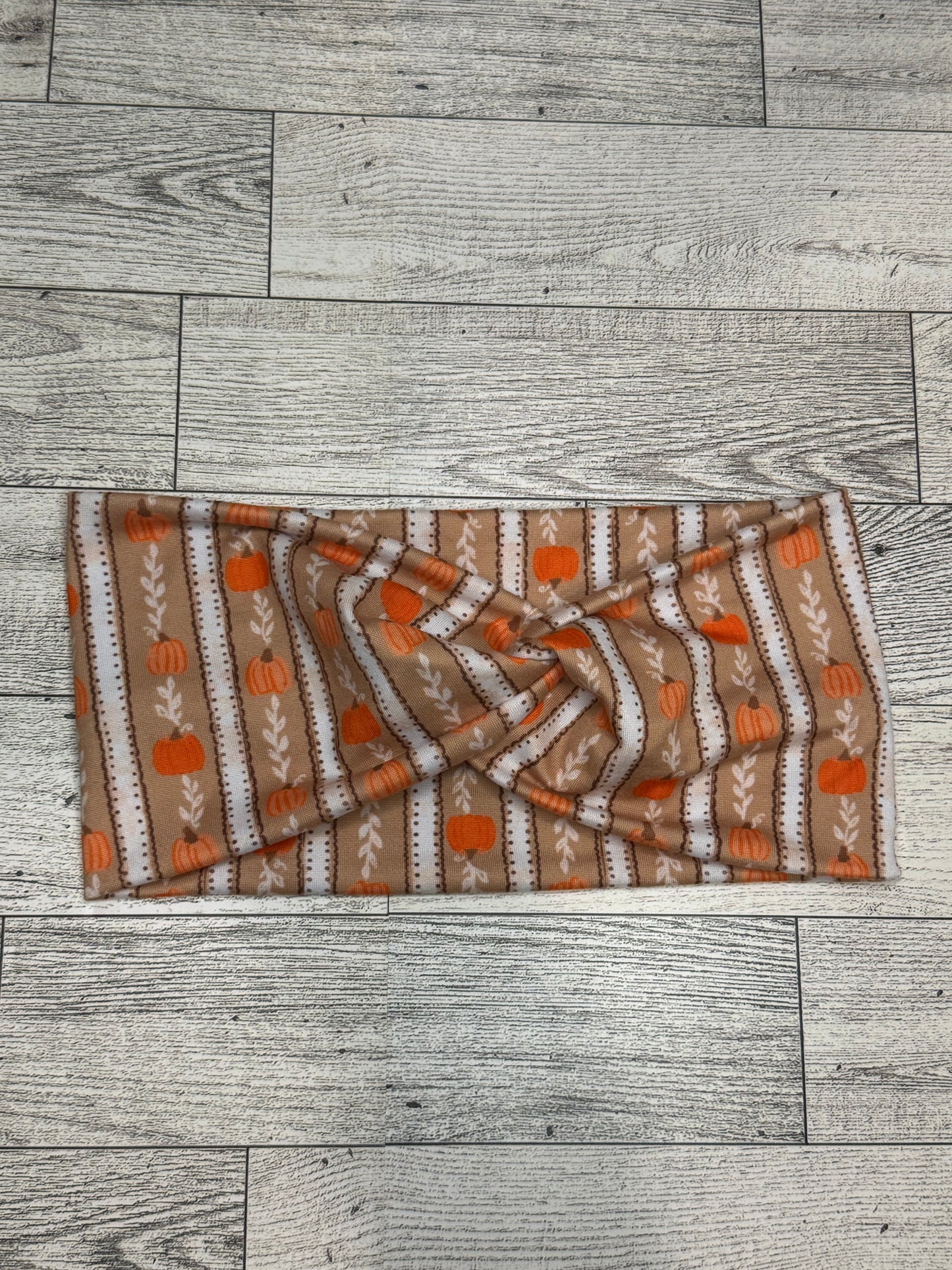 Pumpkin & Vine Headband