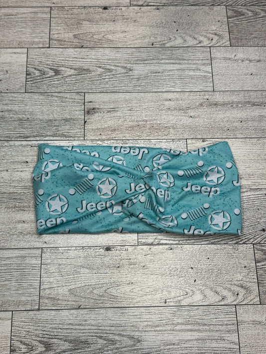 Jeep Teal Headband