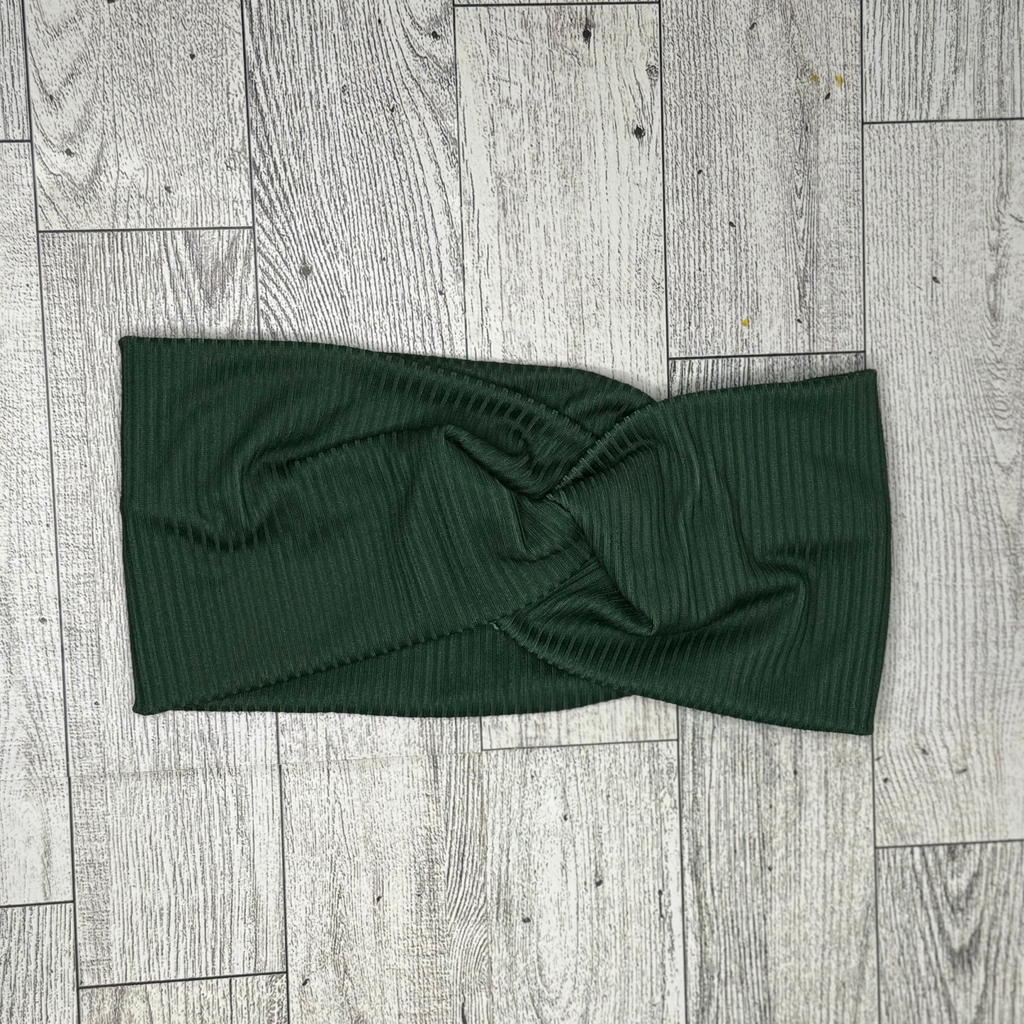 Forest Green  Rib Headband