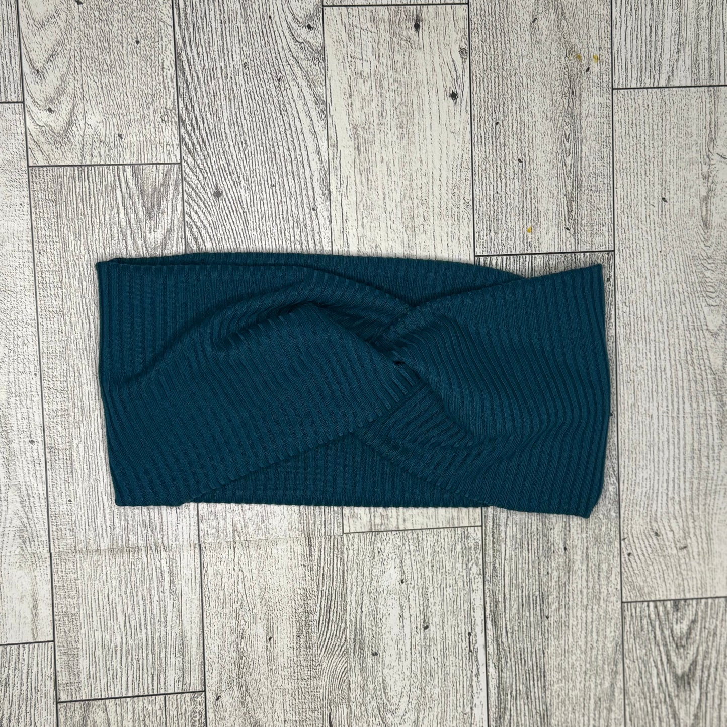 Teal Rib Headband