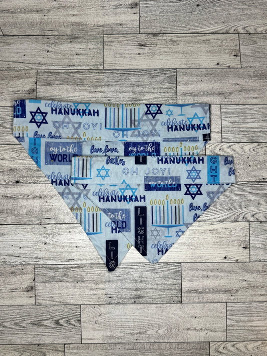 Hanukkah Dog Bandana