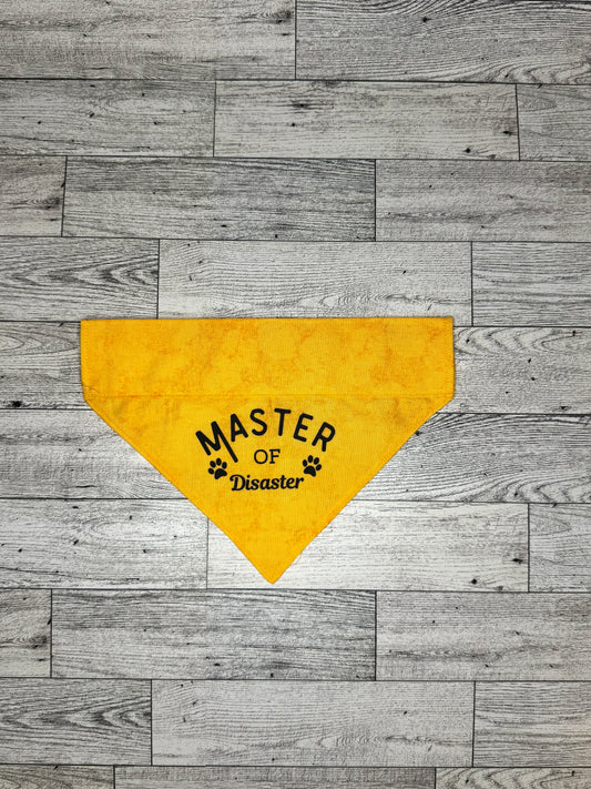 Master of Disaster - Yellow Dog Bandana