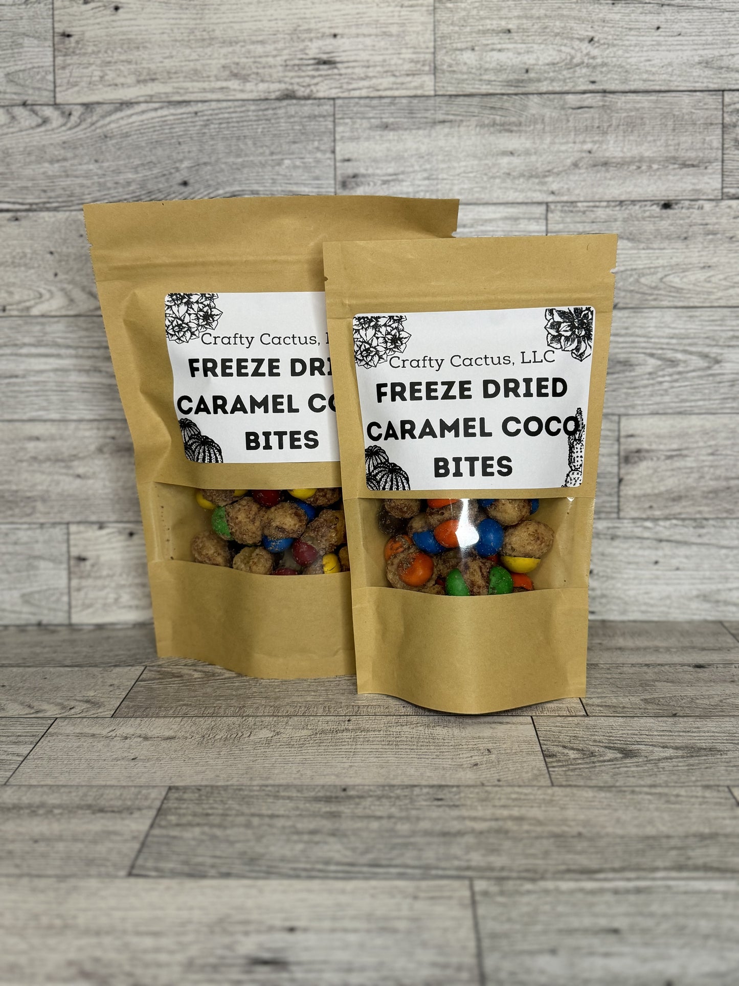 Freeze Dried Caramel Coco Bites