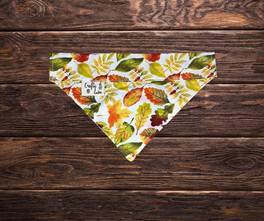 Fall Leaves Dog Bandana