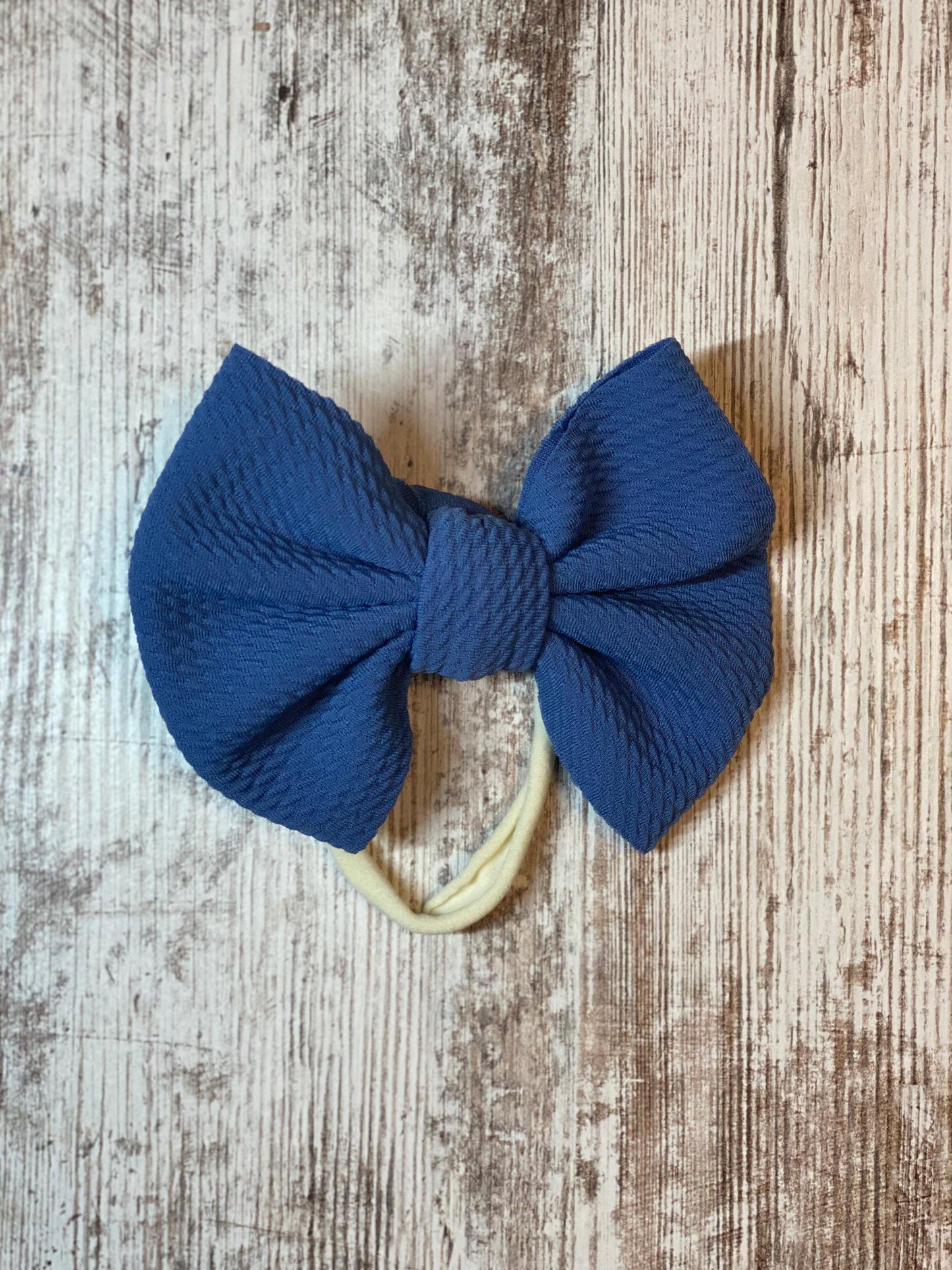 Blue Baby Bow
